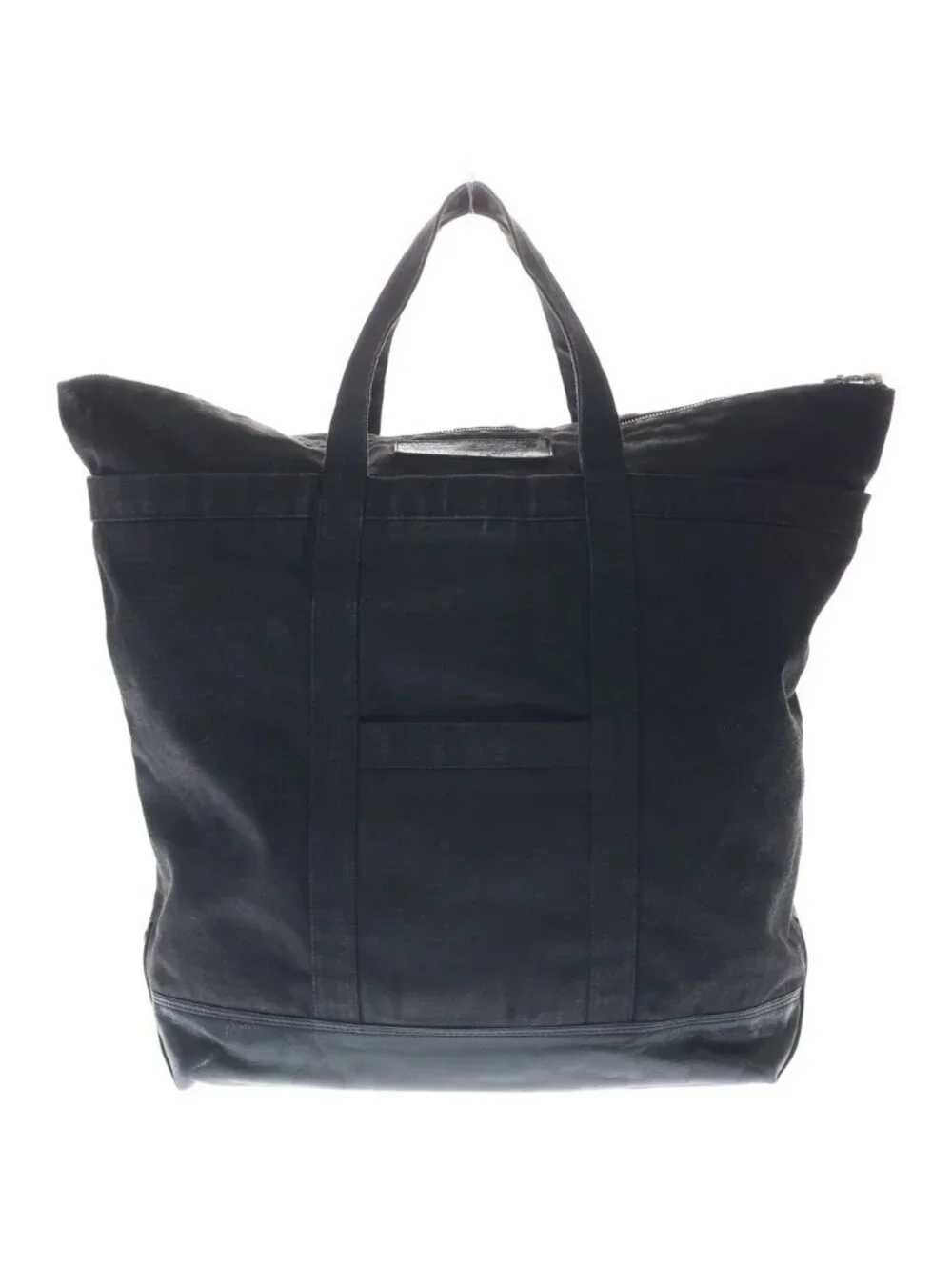Chrome Hearts United Arrows Anniversary Cross Patch Leather Tote Bag